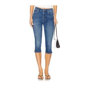 Mother Jeans Stunner Zip Bunny Snip Jeans waist flat 14.25''